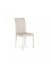 2x Chaise en similicuir - Drapeau