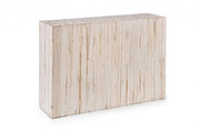 Console en bois blanc Ermitas