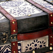 Boîte rectangulaire en bois marron 1-2 cm36x29h17