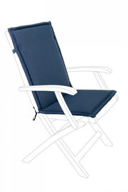 Coussin Bleu Poly180 Dossier Moyen