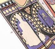 Impression sur bois avec toile multicolore 60x100 cm