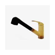 Mitigeur d'évier monotrou Pani terra di france avec douche extractible noire