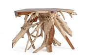 Console Lisandra 120x45 cm en bois naturel
