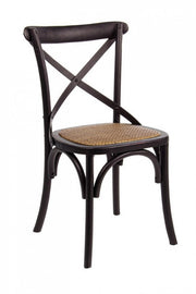 Chaise Retro Black Elm Cross