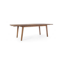 Table d'extérieur extensible en bois VARSAVIA 180 - 240x90x h76 cm