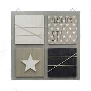 Porte-mur en bois CM30X30X2