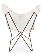 Fauteuil en métal marron Buffalo