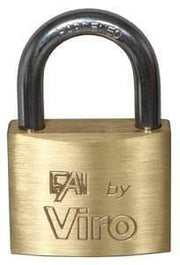 Cadenas de sécurité rectangulaire Viro à anse courte/longue (50 mm)