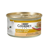 Gourmet Gold cupcakes à la dinde et aux épinards Purina 85 grammes