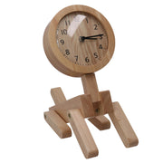 Horloge en bois naturel cm25x12h34