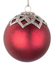 Lot de 4 sphères Vt Elegantia Rouge Op C