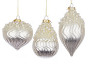 Lot de 12 Pendentifs Vt Emotions Blanc Perle Assortis - Dimensions : 12x