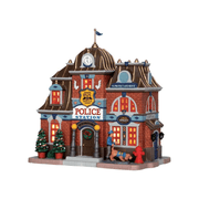 Rolling Hills Police Station (Lb)Avec ampoule LED, B/O (4,5V) 55018-Lb