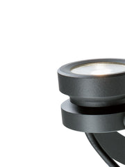 Spot Orientable en Aluminium Moulé sous Pression - Lumière Naturelle - 20W - 1330 Lumens Noir