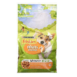Friskies Mini Menu Poulet Croquettes Chiens Puirna 1,5 kg