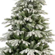 Sapin de Noël givré Sunndal H 210 x ø 120 cm