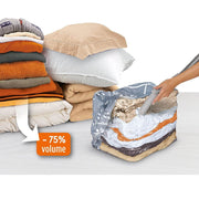 Valise sous vide Domopak cube gain de place 44x70x105 cm