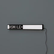 Lampe de table en métal noir 3x80x10h cm