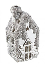 Lot de 4 Bougies Maison Edel Argent L