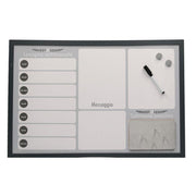 Agenda tableau magnétique avec bouchon et marqueur cm60x40x1,5