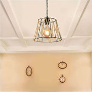 Suspension Evren ASZ0881 métal noir et corde