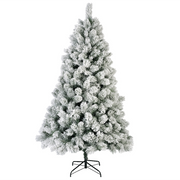 Vancover Sapin de Noël recouvert de neige H 240 x Ø152 cm