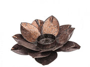 6x Bougie Dustin Fleur Marron S