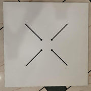 Tableau carré HPL Mahe 59x59 cm