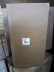 Lanterne rectangulaire en métal blanc 1-2 cm24x16,3h43