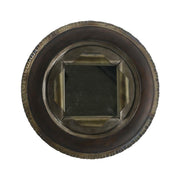 Miroir métallique pneumatique noir cmø41x10