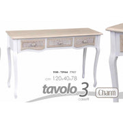Table de bureau Shabby style antique charme 120 x 40 x 78 h