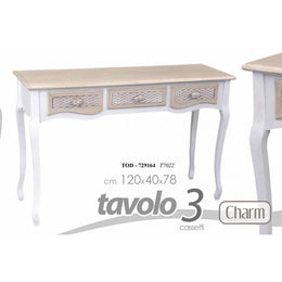 Table de bureau Shabby style antique charme 120 x 40 x 78 h