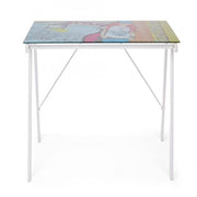 Young Cartoon bureau plateau en verre 113x58 cm