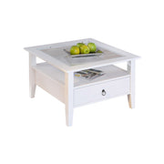 Table Basse Provence Solide Blanche