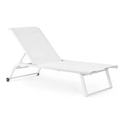 Lit bébé à roulettes Taylor Blanc