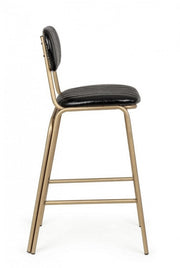 Bar vintage tabouret addy noir 41x51x100h cm