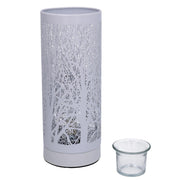 Lampe aromatique en métal tactile rose cmø10h26