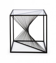 Table basse spirale 48X48