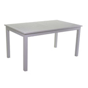Table en aluminium Sullivan extensible anthracite cm150 - 210x90xh73