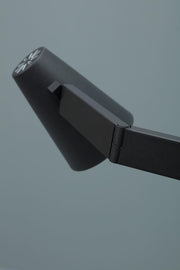 Lampe de table avec abat-jour en métal noir 42x15x60,5h cm