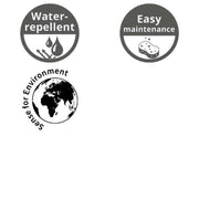 Balançoire extérieure en osier Bologna bleu foncé 195h cm