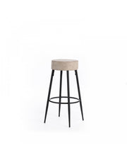 2x Tabouret en microfibre - Greg