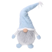 Nain en tissu gris 21x10h44 cm