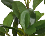 Plante en plastique avec pot 25x25x35h cm