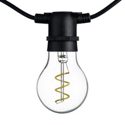Lumière de fête 36V 10 A60 E27 Filament en spirale LED 4+5m Lumières de Noël