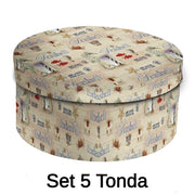 Carton de 1-5 bouées de sauvetage rondes cmø40,5h17,8x33