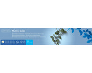 Microled pour la décoration intérieure vert 290 cm