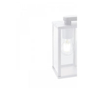 Borne en aluminium moulé sous pression. couleur blanc gaufré 20xh.60 cm