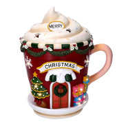 Mug en résine avec led jaune cm28x23x31