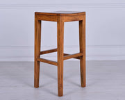 Tabouret en bois multicolore 35x35x75h cm